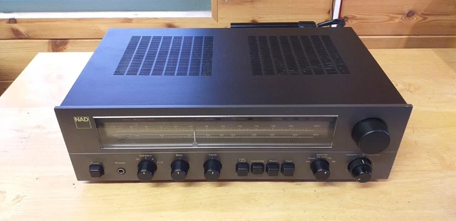 Rare Nad 7020 Stereo Receiver With Am Fm Tuner 1988 Working