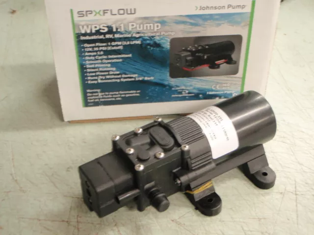 Wps Water Pump 1.1 Gpm Johnson 189 1022020101 Marine Boat Freshwater Fluid Pump