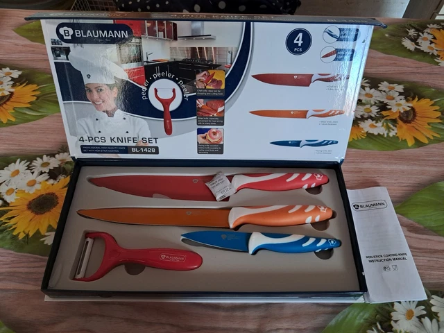 BLAUMANN MESSERSET 4 Teilig Neu/OVP EUR 12,00