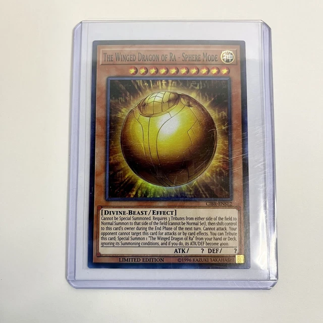 YU-GI-OH! THE WINGED Dragon of Ra - Sphere Mode CIBR-ENSE2 Limited ...