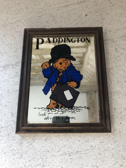 鏡 Pub mirror Paddington bear 鏡 Pub mirror Paddington bear Cute Paddington Bear Vintage