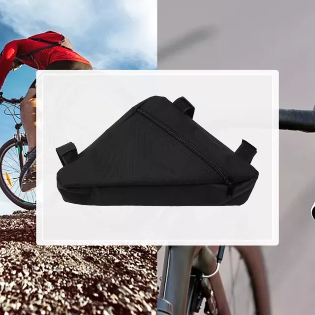 2 bolsas para casco, color negro, para motociclismo, ciclismo, deportes,  herramienta universal hecha de tela de nailon con cordón de bloqueo, 18 x  14
