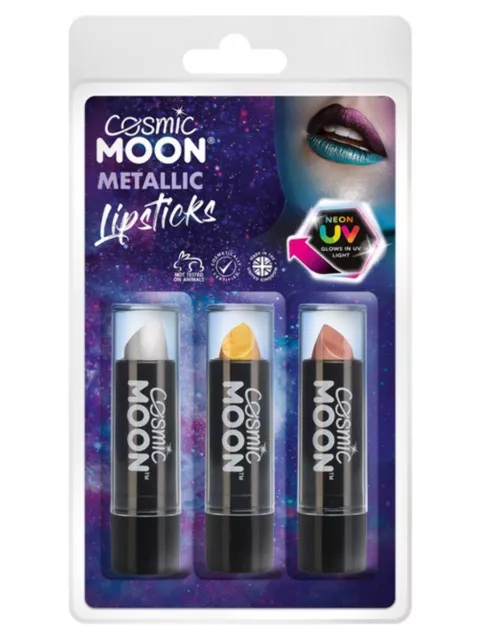 Rossetto luna cosmica scintillante - ottieni il look metallico!