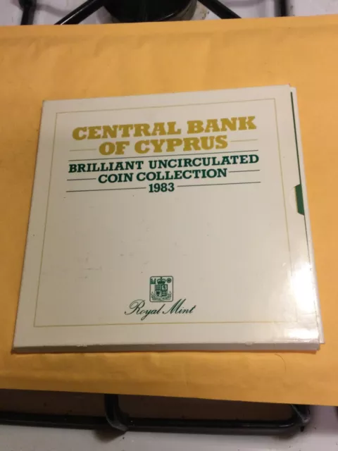 Cyprus 1983 Uncirculated Coin Set