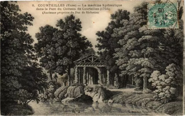 CPA COURTEILLES - La Machine hydrailique dans le Parc du Chateau(181680)