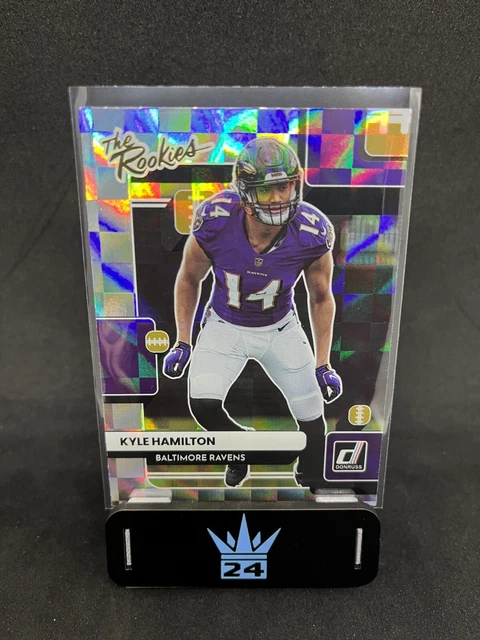 Kyle Hamilton 2022 Donruss The Rookies TR-36 Baltimore Ravens