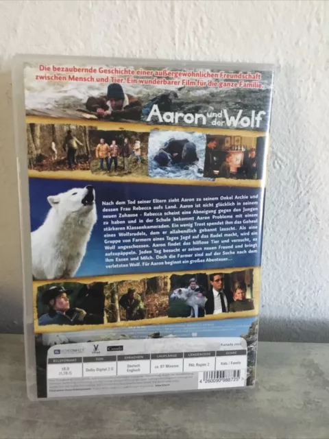 Aaron und der Wolf von Rod Pridy | DVD | Zustand gut 2