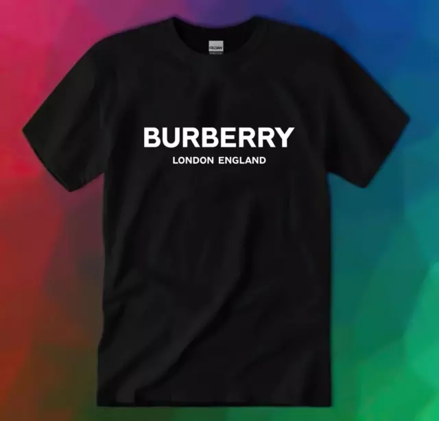 SALE!!_Burberryy Unisex Logo T-Shirt Printed Fanmade Size S-5XL, Multi Colors