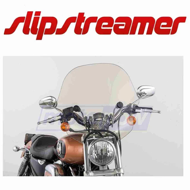 Slipstreamer S-10 Viper Windshield for 1992-2013 Harley Davidson FXDC Super ke