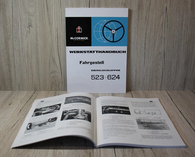 Traktor 955 1055 Handbuch IHC Werkstatthandbuch Fahrgestell Für Traktor 955 & 1055 – Offizielle Reparaturanleitung, Gebunden, Deutsch IHC Originalhandbuch Gebunden