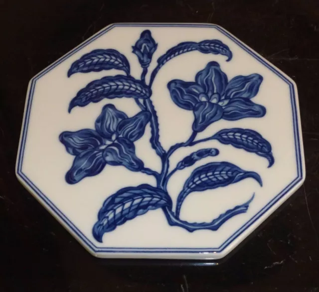 Mottahedeh Mma Portugal Vista Alegre Gardenia Trivet Imperial Ming Dinasty