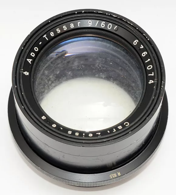 CARL ZEISS Jena APO-TESSAR 600mm f/9 9/600 Large Format LENS