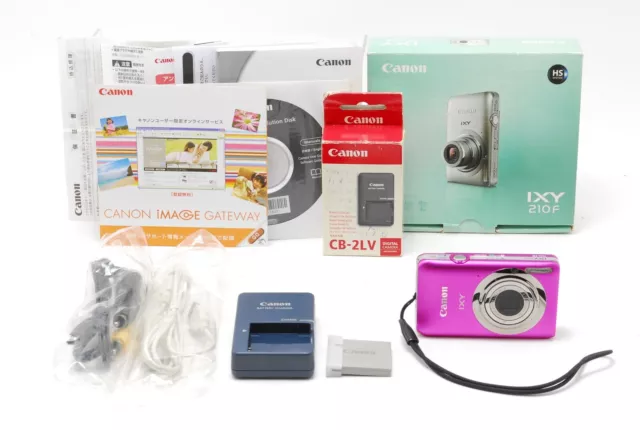 [MINT in Box] Canon IXY 210F PowerShot ELPH 100 HS IXUS 115 HS Pink From Japan