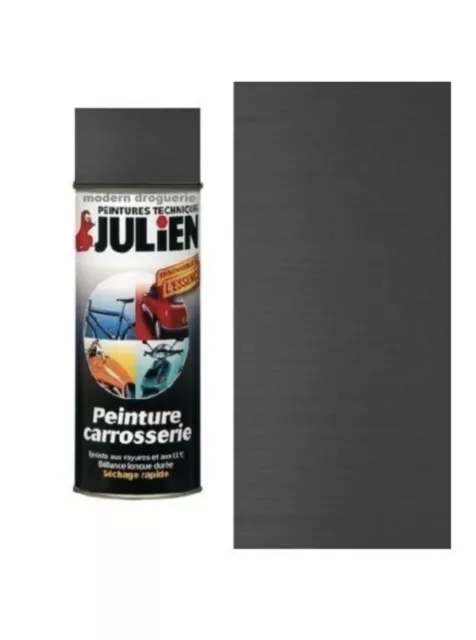 Peinture aérosol gris cassiopée nacre métal carrosserie auto moto vehidecor JULI