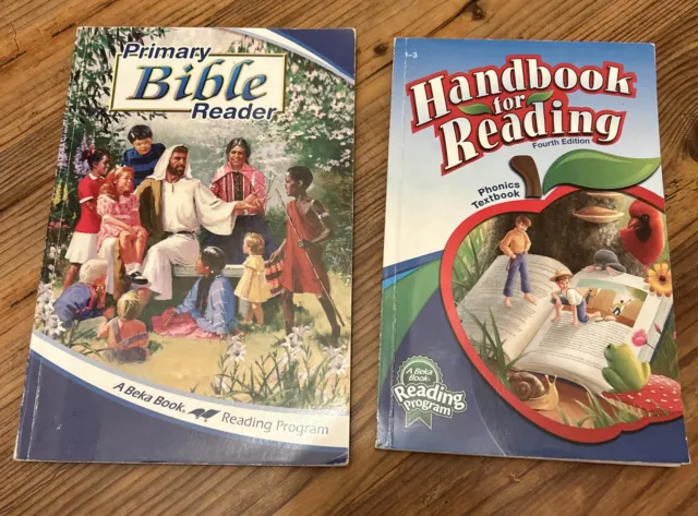 Abeka Handbook for Reading & Primary Bible Reader Grades 1-3