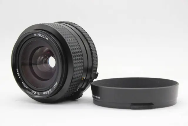 Minolta MD 24mm F2.8 Hooded Lens