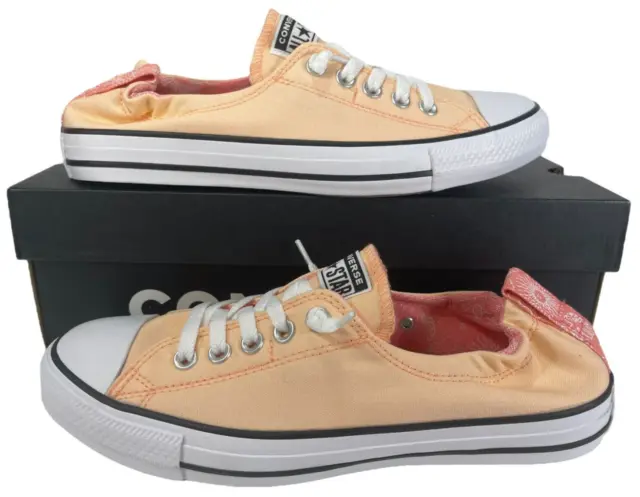 Converse Shoreline Slip Chuck Taylor Ox A03954F CHEEKY CORAL Women's Shoe 11