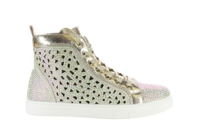 Lady Couture Womens New York Gold Fashion Sneaker EUR 38 (7444082)