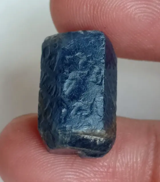 31.33 Cts Natural Blue Sapphire Rough Loose African Rough Gemstone