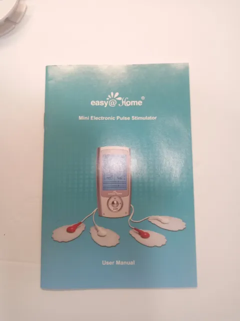 Easy Home TENS Unit For Electrodes Included Tested  Back And Neck Pain Relief