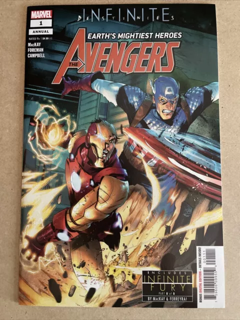 Avengers Annual 1 2021 Cover A 1st Appearance Of Multitude Marvel 1st Print 