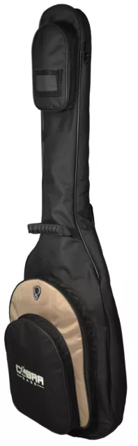 Bass Guitar Gig Bag- 10mm Dense Foam Padding, Multi Carry Options by Cobra