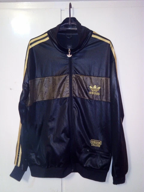 ADIDAS CHILE 62 TRACKSUIT BLACK AND GOLD SIZE XL Extra Large
