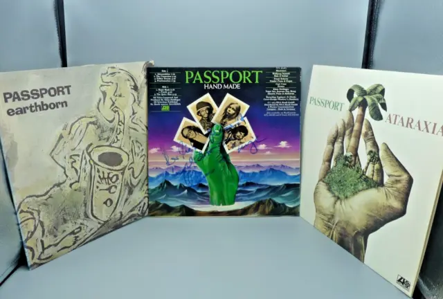 LP Vinyl 3X Passport Signiert