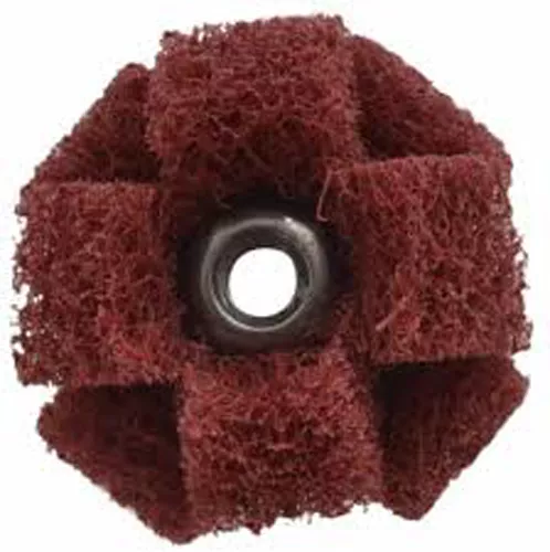 3M-Standard Abrasive Buff & Blend Cross Buff 1" 2-PLY VFN Part Number 725008