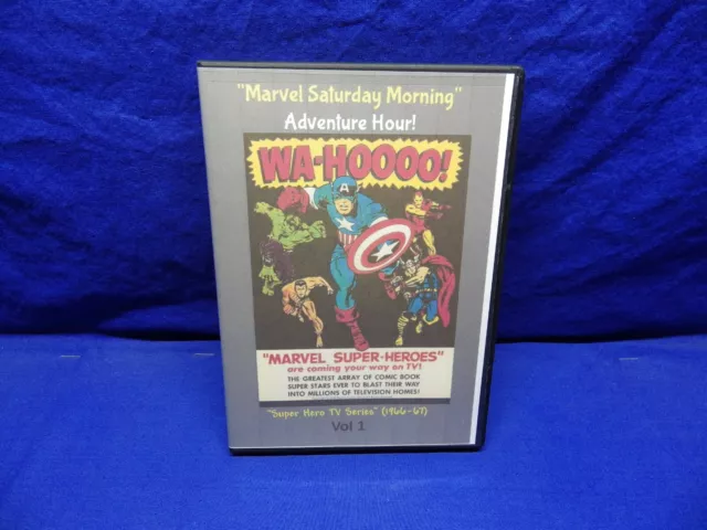 Classic Marvel: Saturday Morning Super Hero Series Vol 1 DVD (1966-67) Classic Marvel: Saturday Morning Super Hero Series Vol 1 DVD (1966-67)