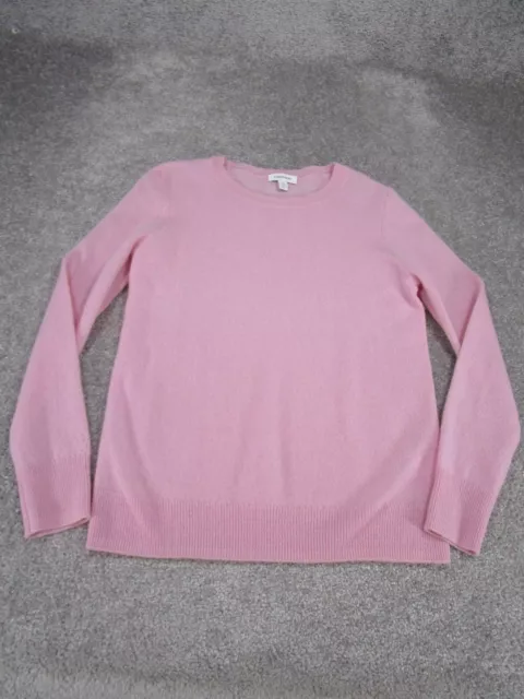 Nordstrom Sweater Womens Xs Pink Cashmere Pullover Knit