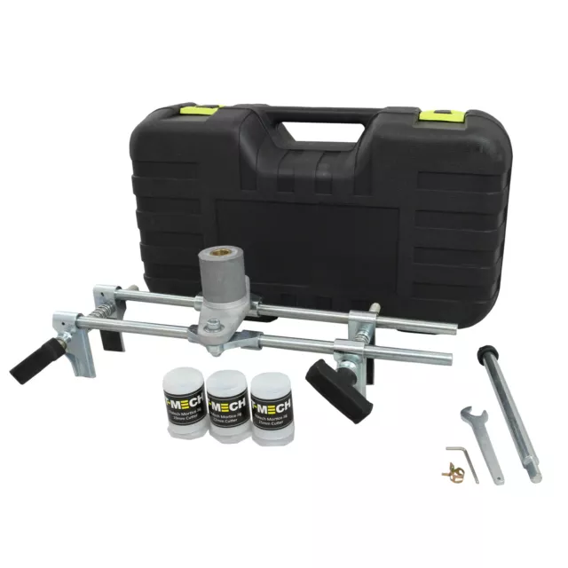 Kit mortaser attacco serratura mortice serratura porta 19 mm, 22 mm, 25 mm con 6 taglierine