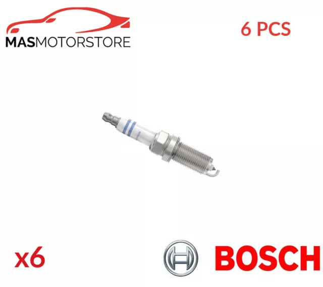 Engine Spark Plug Set Plugs Bosch 0 242 236 653 6Pcs P New Oe Replacement