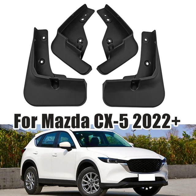 Protezione Davanzale Esterno In Acciaio Inox Per Mazda CX-5 (2013-2025) - Set 4 Pezzi Antigraffio