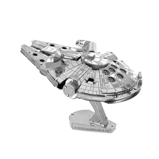 Metal Earth 3D Laser Cut Steel Model Kit Star Wars Millenium Falcon 2 Sheets