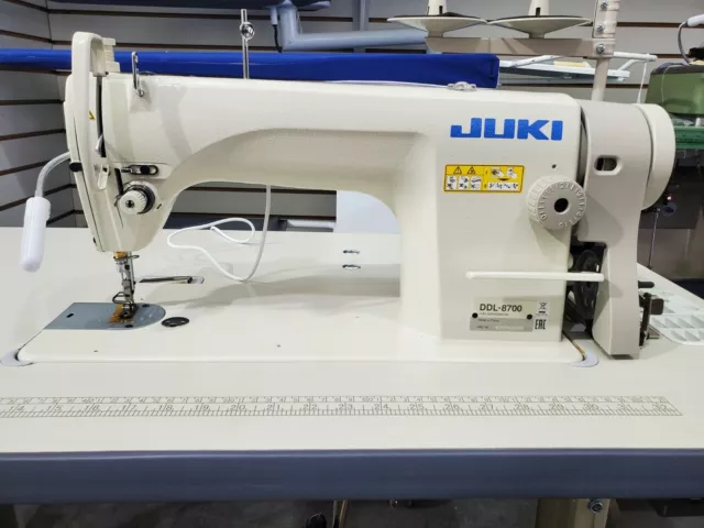 Juki Ddl-8700-7 Industrial Straight Stitch Sewing Machine with Undertrimmer