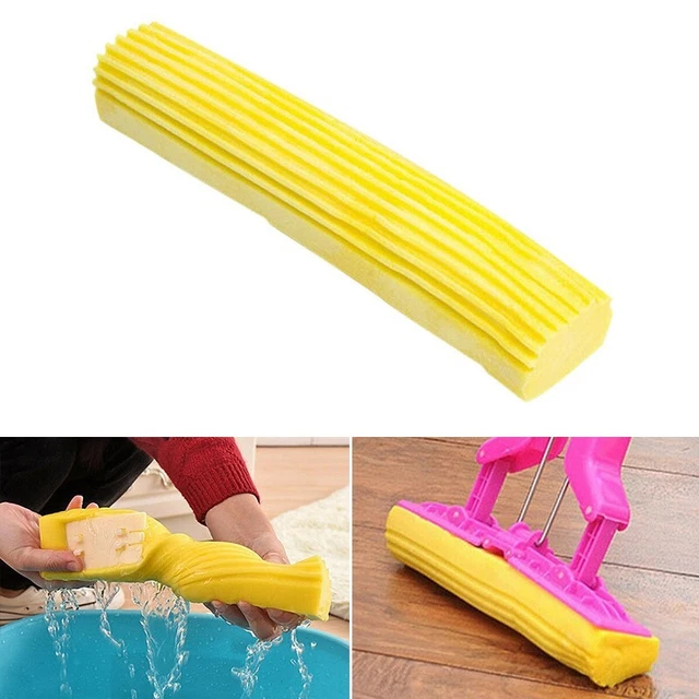 1 pz. spugna domestica schiuma testa mocio in gomma 28 cm pulizia pavimento forte A