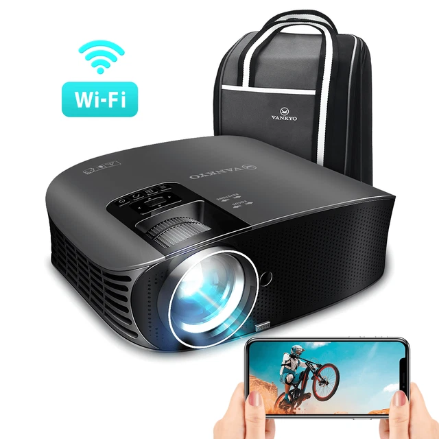 Leisure 510W HD Projector, Portable Movie, Wireless connection Projector