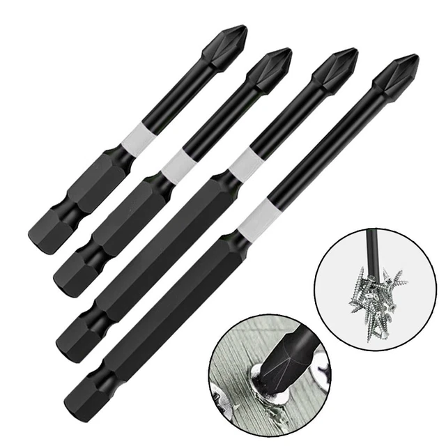 Embouts Tournevis à Boule Magnétique – Lot 7 Pièces – Taille H2 à H8 – Tige 1/4″ Hex – 65 Mm – Acier Allié