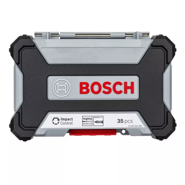 Bosch Bit-Sortiment 35-teilig schlagfest Bohrer-Set 1/4'' Schrauberbit Impact 2