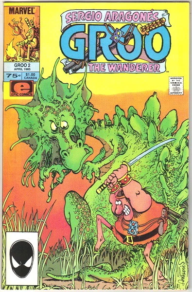 Groo the Wanderer Comic Book #2 Marvel Comics 1985 VERY HIGH GRADE UNREAD NEW
