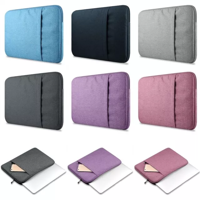 Laptop Etui Housse Portable Pochette Coques Macbook 11/12.5/13.3/14/15.4 Pouce