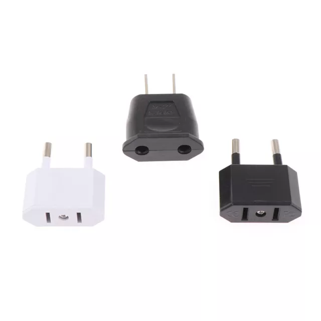 American China To EU Europe Travel Power Adapter 2 pin US To EU Plug Adap-zu 2