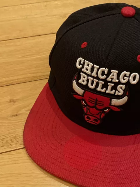 Chicago Bulls Cap One Size Black New Era 9Fifty Wool Snapback Hardwood Classics