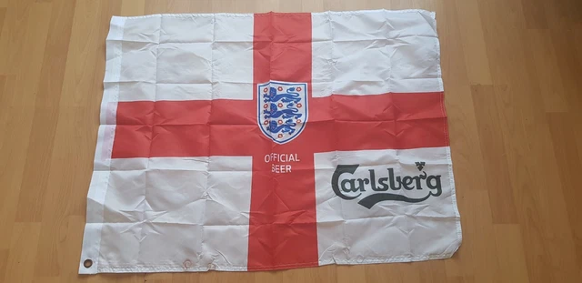Official England FA Three Lions Cape Flag - 5ft X 3ft Wearable Flag For Football Supporters