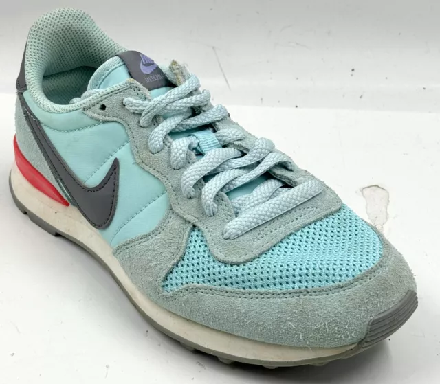 Nike Internationalist Women's Sneakers 7.5 Glacier Ice Athletic Shoes 629684-400