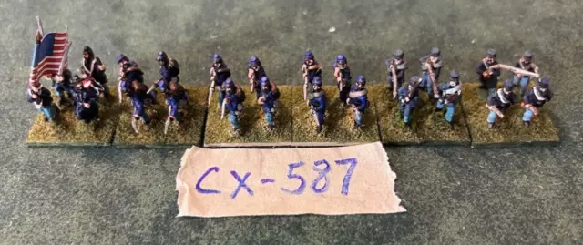 15mm Well Painted American Civil War Union Lot CX-587