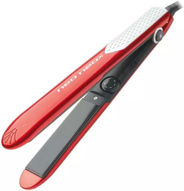 Original Best Buy NEO Neox Haarglätter Rot/Silber 400W