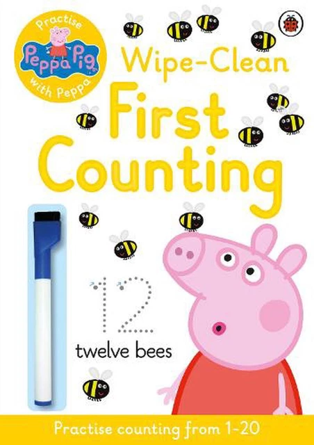 Peppa Pig: Practise with Peppa: Wipe-Clean Counting by Peppa Pig (English) Paper