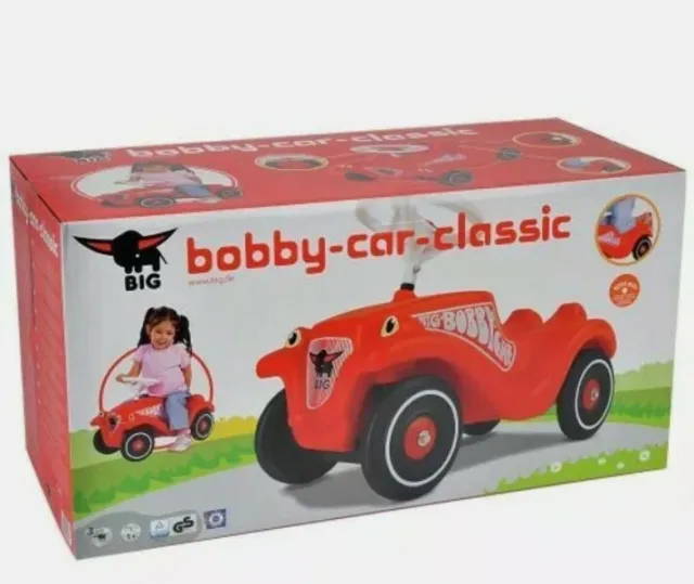 Toddler Wheelybug Simba Big Bobby Car Classic Red